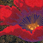 Poppy doodle 8" x 10" - - 